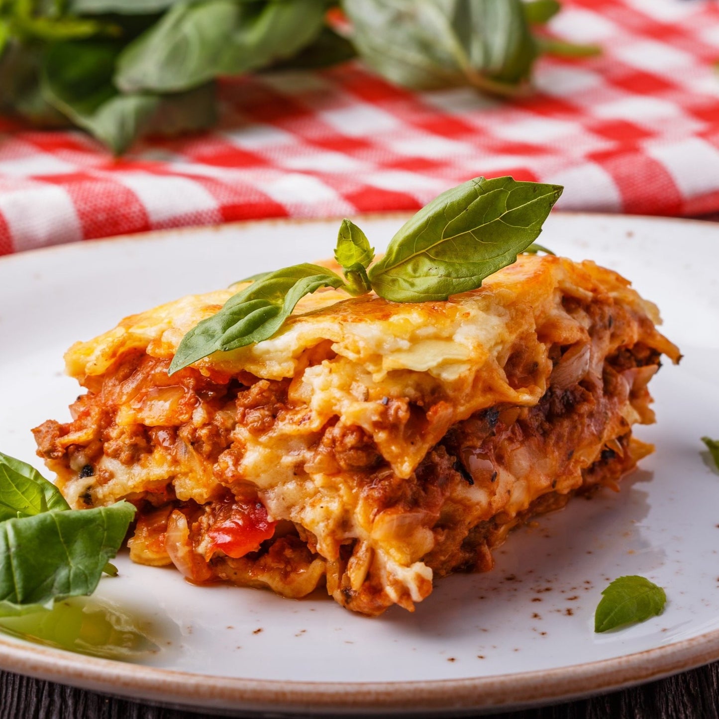 Tuscan Beef Lasagna