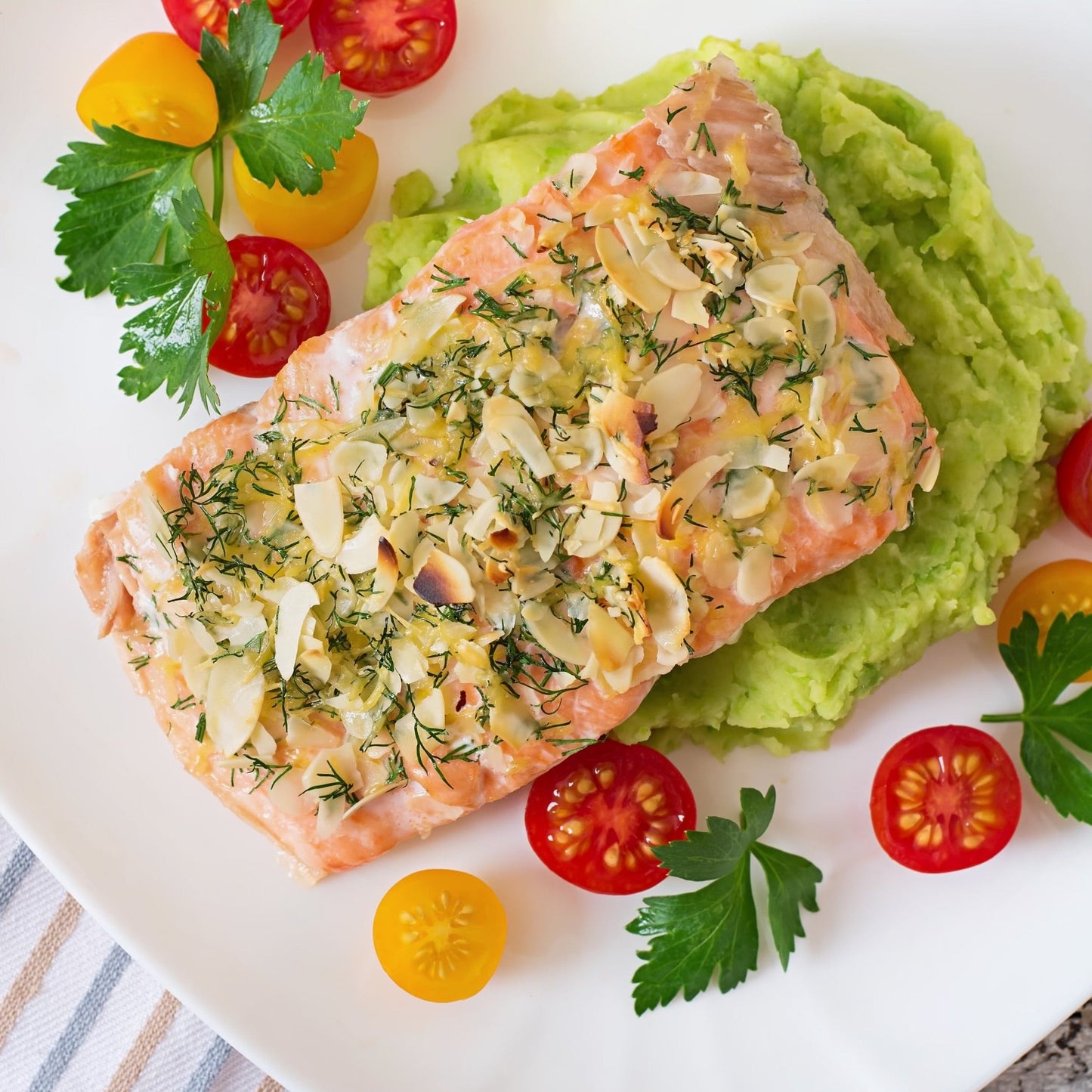 Salmon Almandine